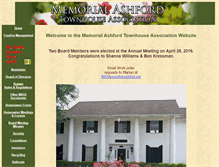 Tablet Screenshot of memorialashford.com